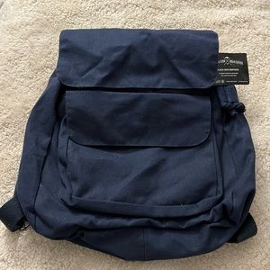 Navy backpack
